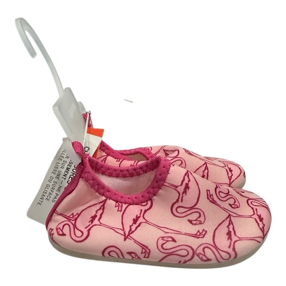 Joe Fresh Pink Flamingo Water Shoes Size M (8)